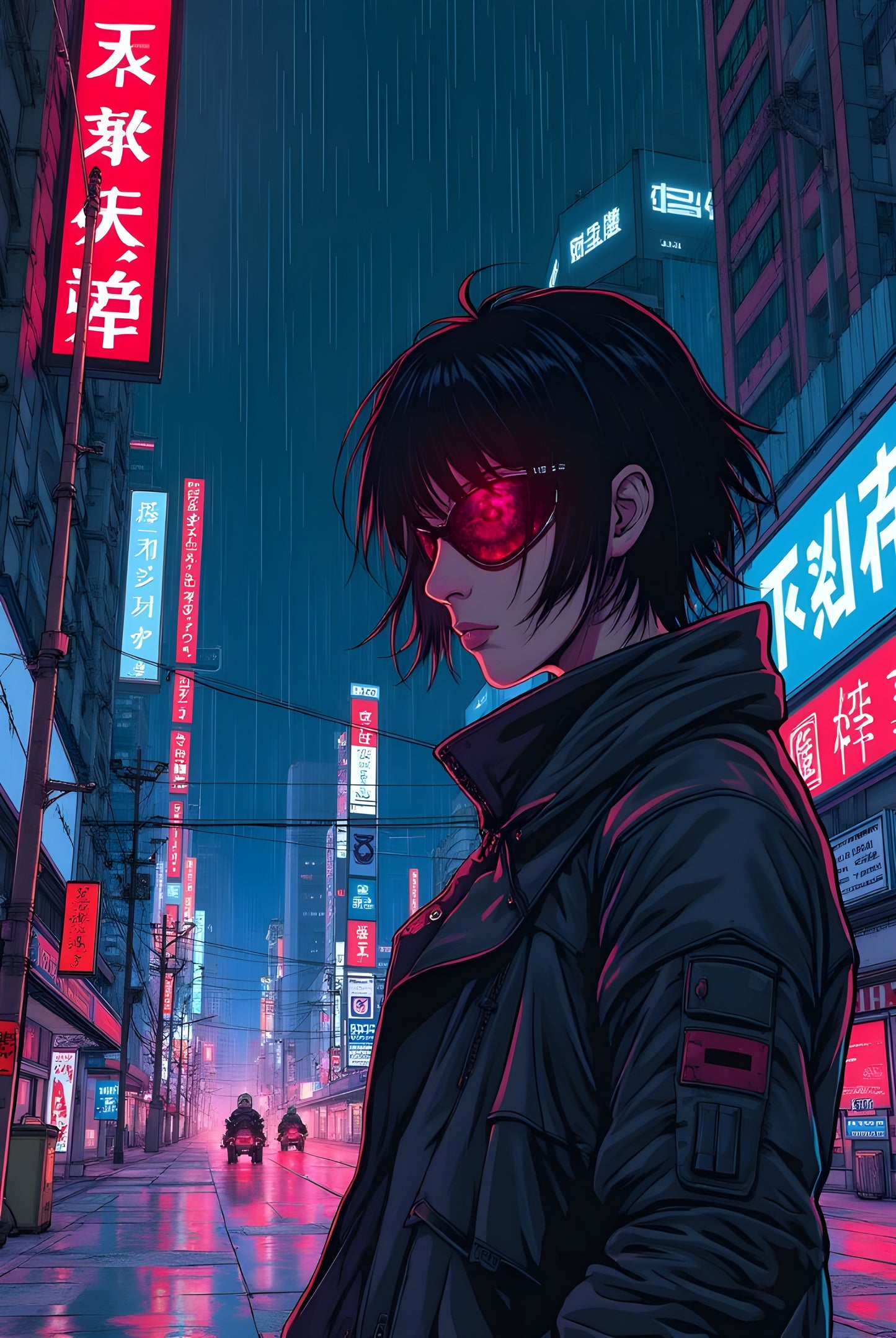 Phantom | Poster ciencia ficción, cyberpunk