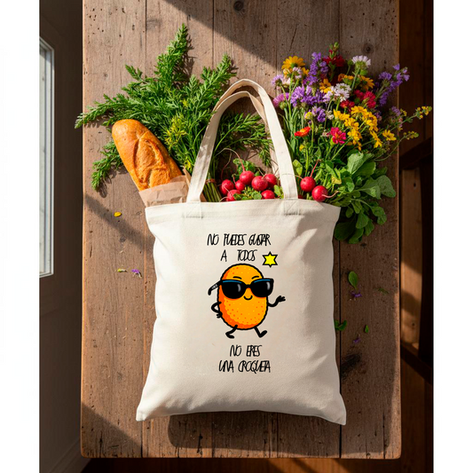 Bolsa de tela ecológica | No eres una croqueta