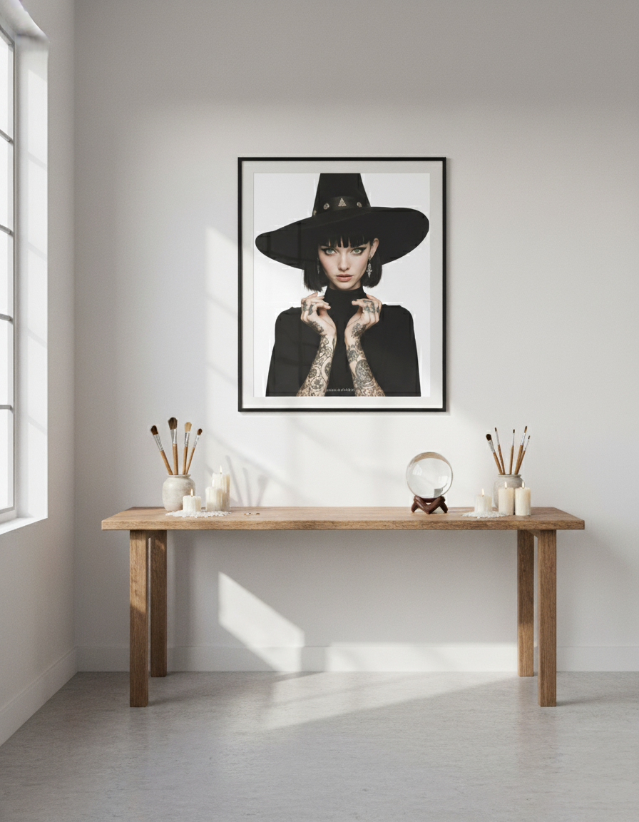 The Modern Witch – Poster La Hechicera del Siglo XXI