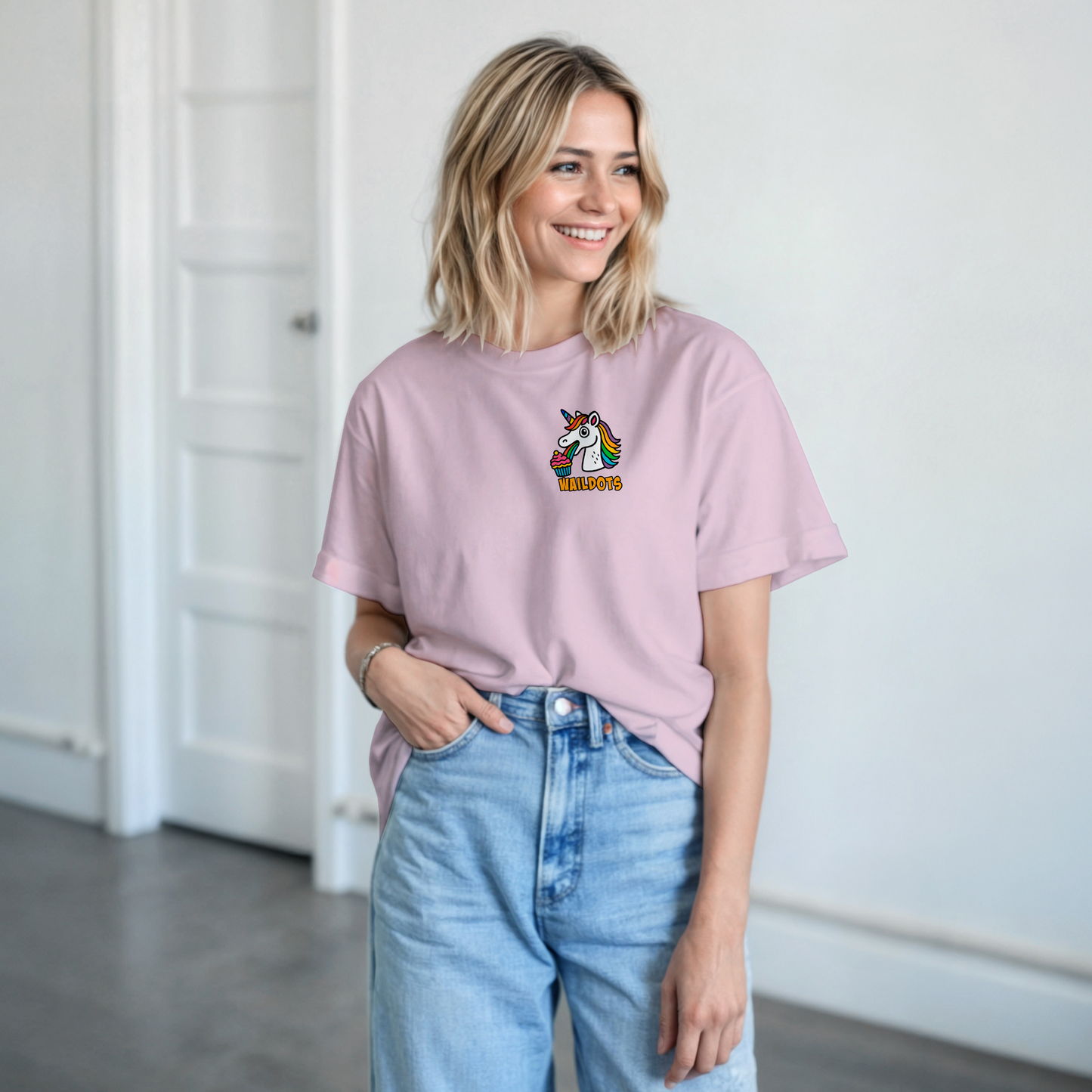 Camiseta Unicorn Candies | Unicornio Kawaii Divertido | Waildots