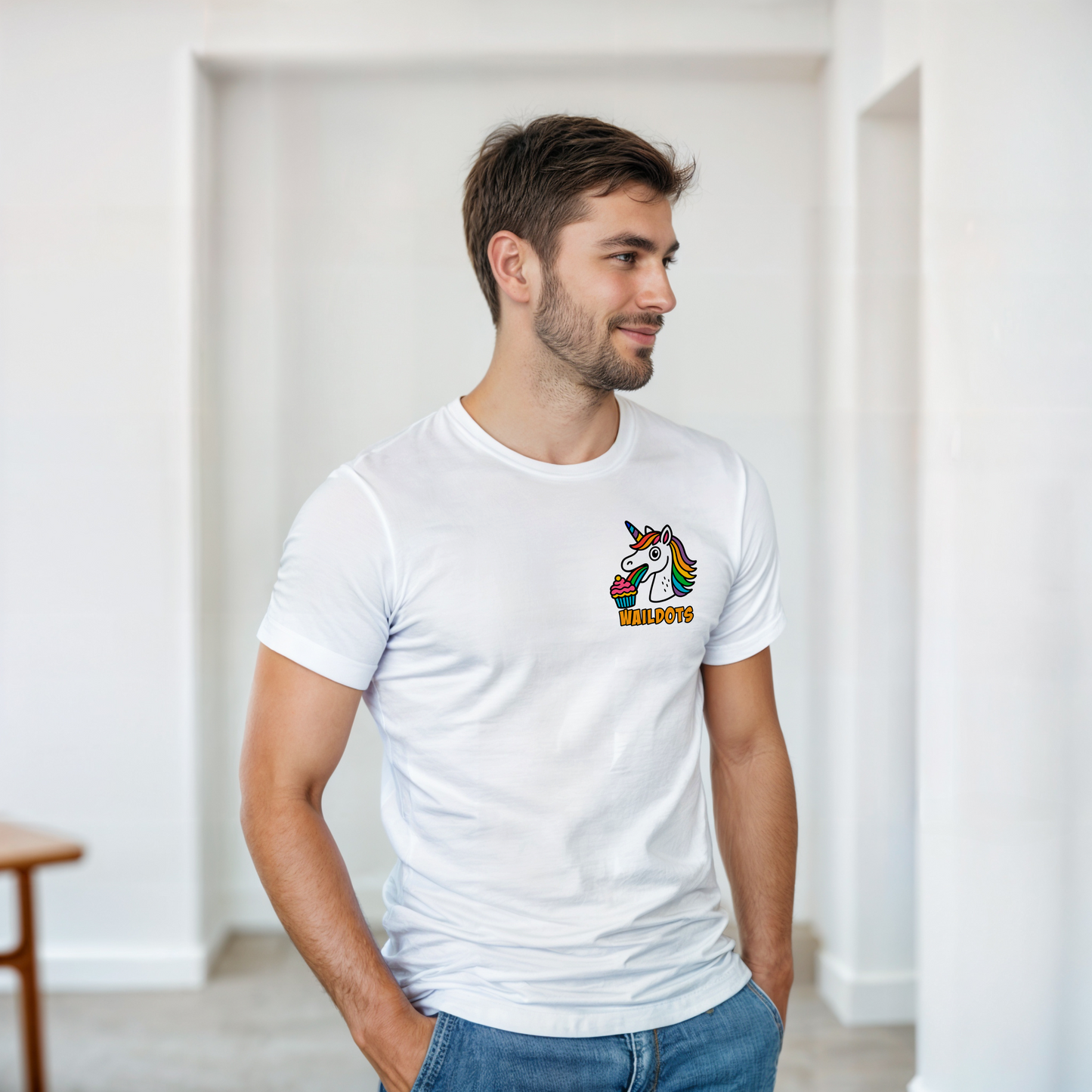 Camiseta Unicorn Candies | Unicornio Kawaii Divertido | Waildots