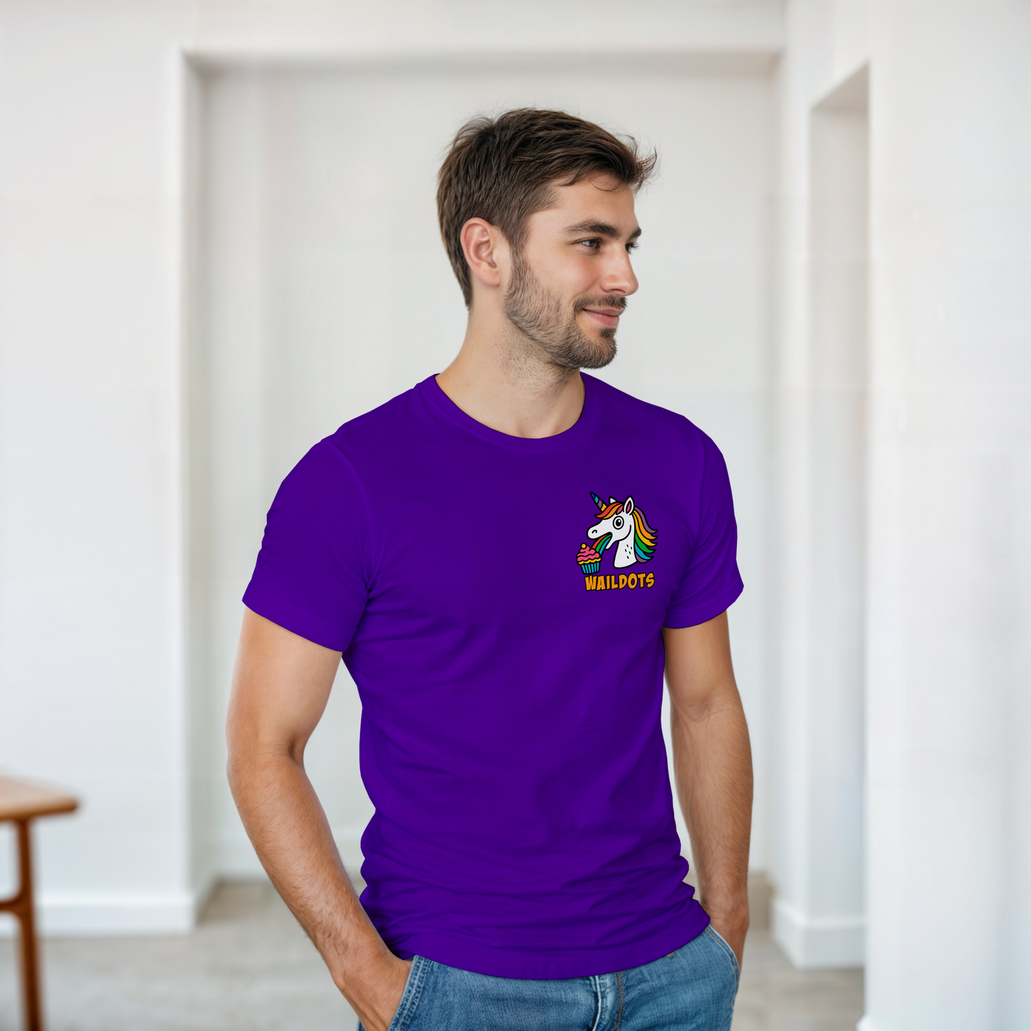Camiseta Unicorn Candies | Unicornio Kawaii Divertido | Waildots