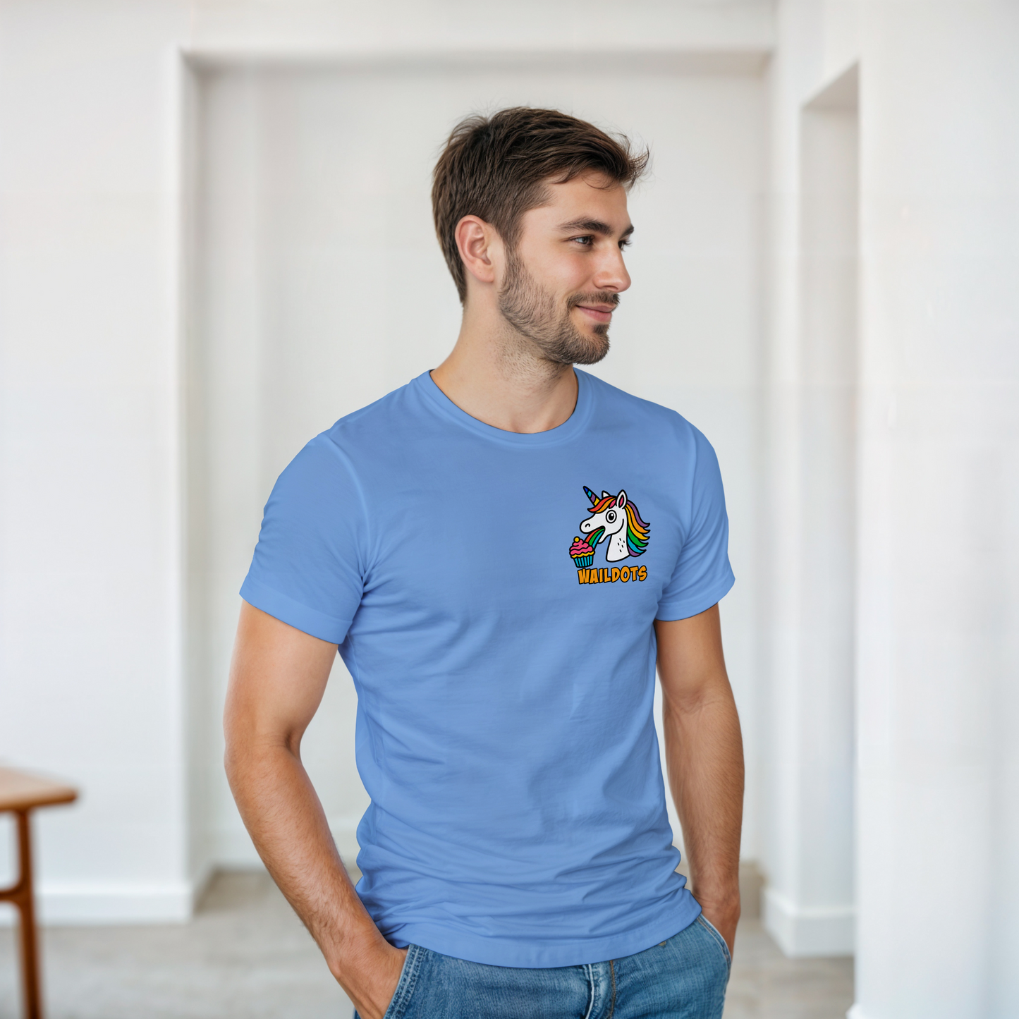 Camiseta Unicorn Candies | Unicornio Kawaii Divertido | Waildots