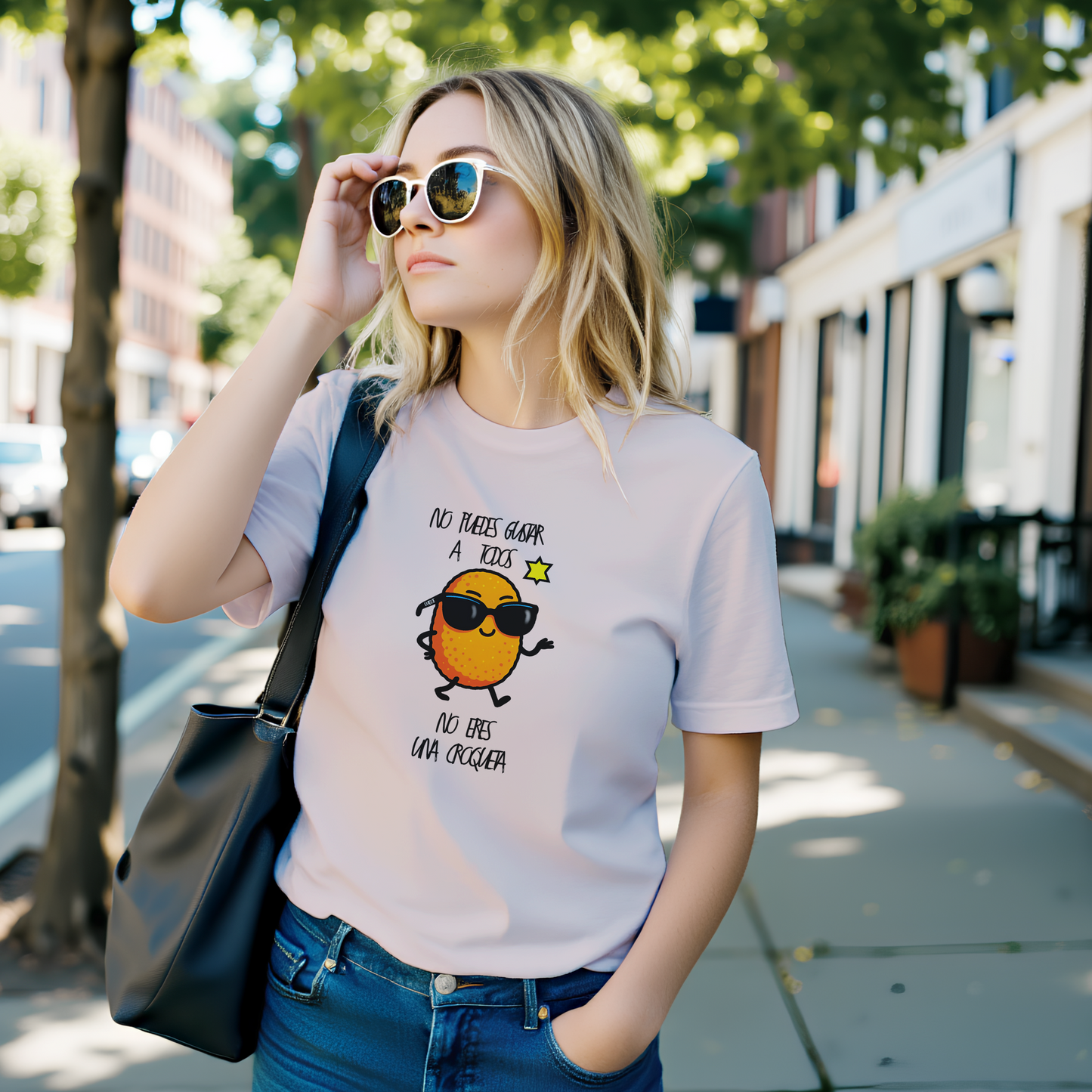 Camiseta "No puedes gustar a todos, no eres una croqueta" | Waildots