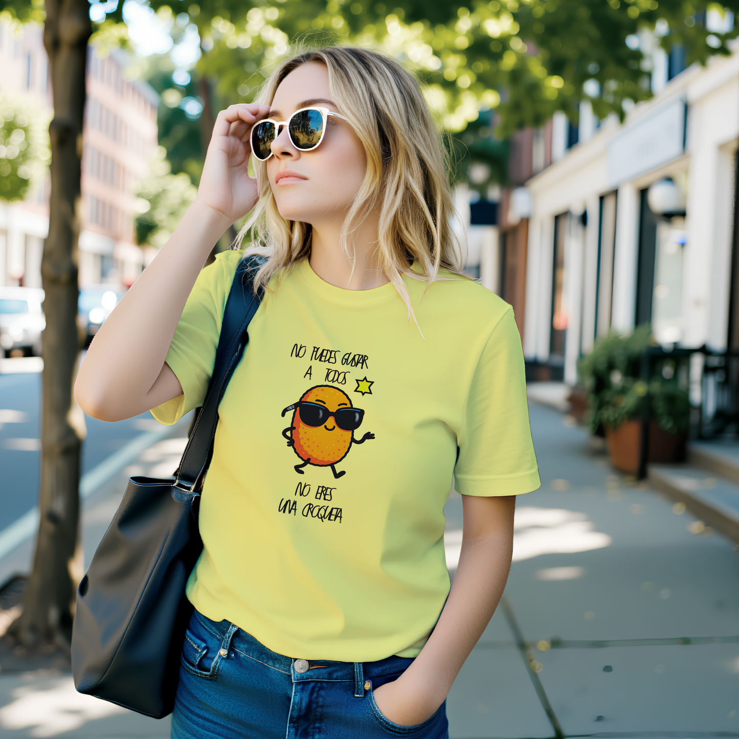 Camiseta "No puedes gustar a todos, no eres una croqueta" | Waildots