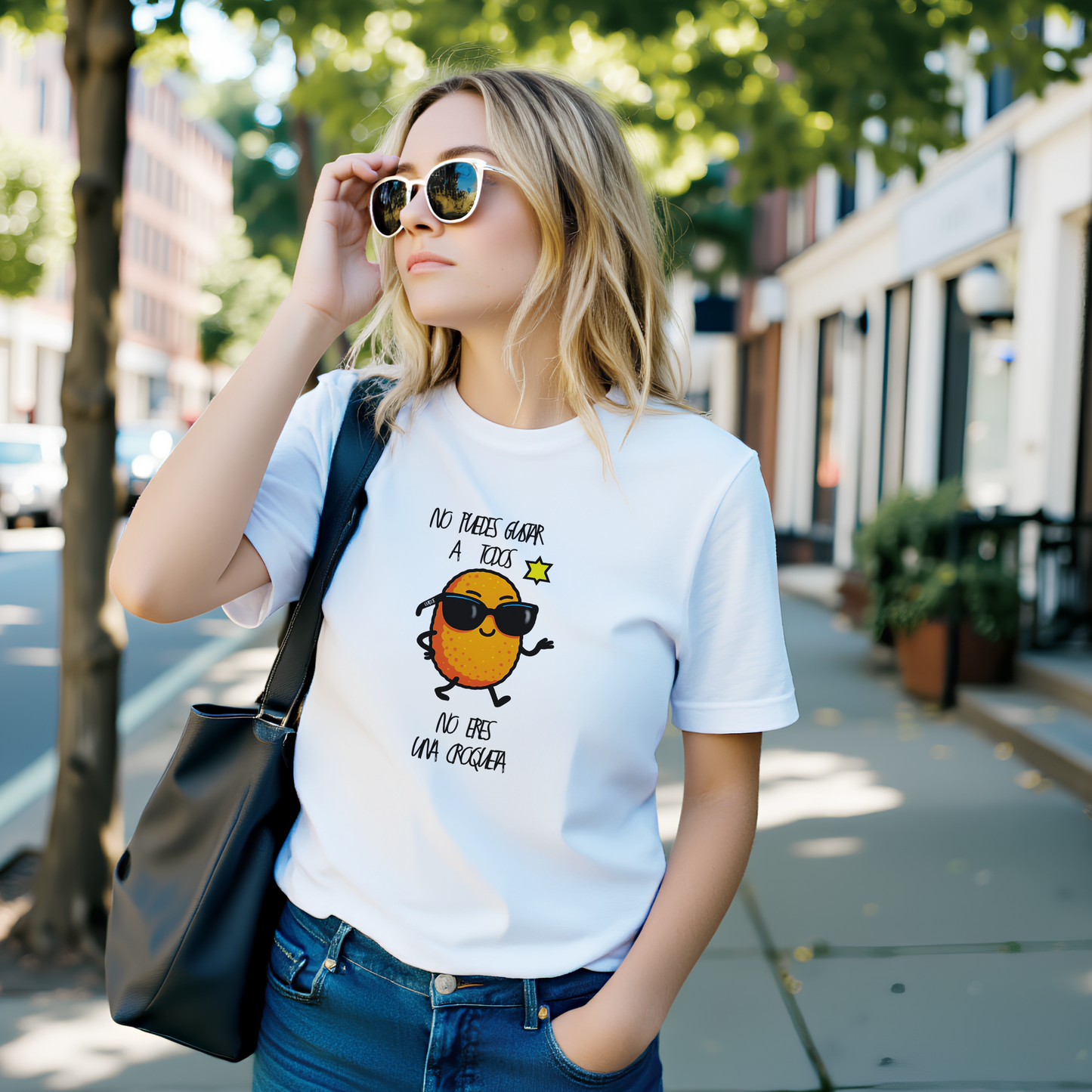Camiseta "No puedes gustar a todos, no eres una croqueta" | Waildots